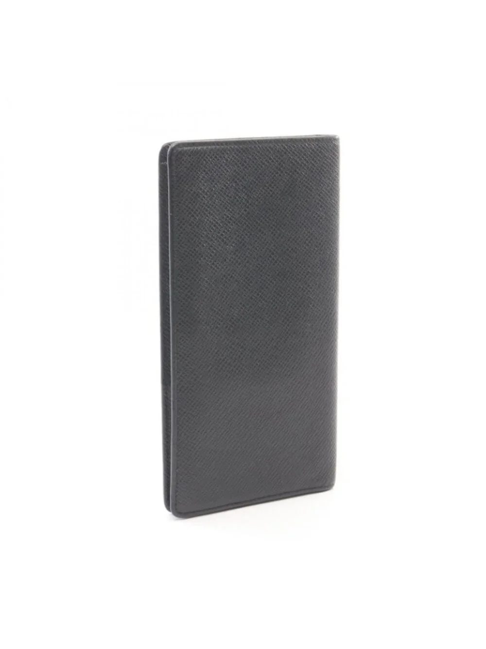 Louis Vuitton Bifold Wallet Porte Valle Carte Cles Taiga Ardoise Leather